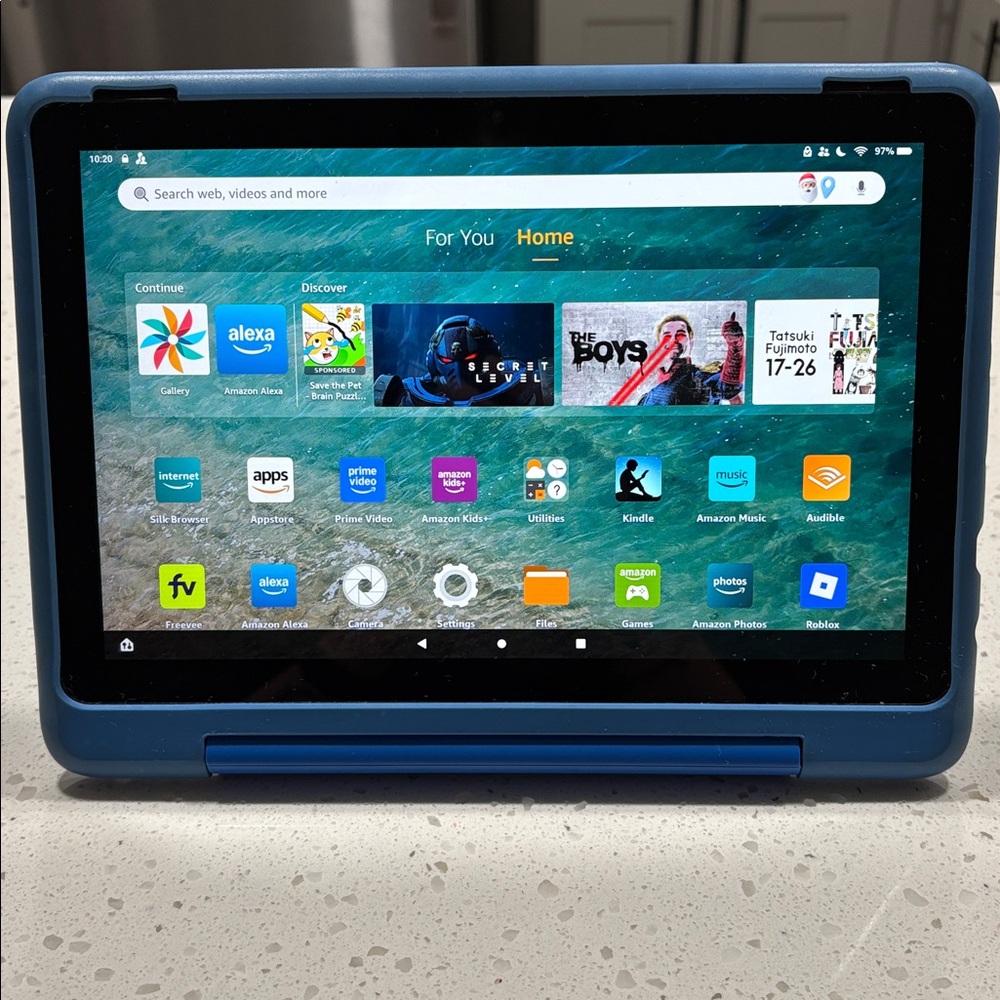 Amazon Fire HD 10 Kids Pro Tablet, 10.1", 1080p Full HD, 32 GB, Intergalactic